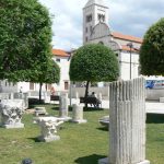 Croatia, Zadar City: Roman forum ruins