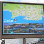 Croatia, Zadar City: entry sign
