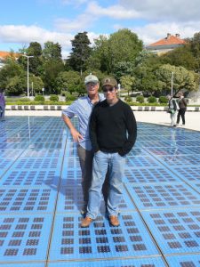 Croatia, Zadar City: adjacent to the 'Sea Organ' are solar