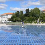 Croatia, Zadar City: adjacent to the 'Sea Organ' are solar
