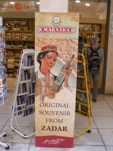 Croatia, Zadar City: wine shop