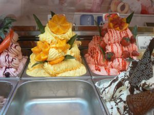 Croatia, Zadar City: ice cream flavors