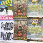 Croatia, Zadar City: nightlife posters