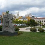 Bosnia-Herzegovina, Mostar City: one of the city parks  with a