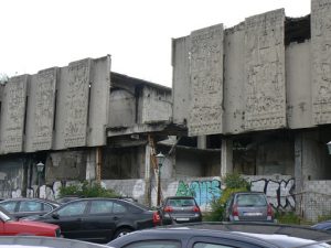 Bosnia-Herzegovina, Mostar City: a destroyed department store