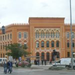 Bosnia-Herzegovina, Mostar City: a beautifully restored  Islamic style building (office?