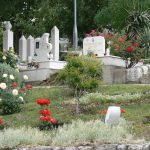 Bosnia-Herzegovina, Mostar City: the old town cemetery is filled with