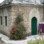 Bosnia-Herzegovina, Mostar City: beautiful stone roof