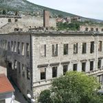 Bosnia-Herzegovina, Mostar City: war skeleton