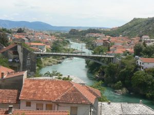 Bosnia-Herzegovina, Mostar City: another idyllic view