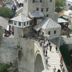 Bosnia-Herzegovina, Mostar City: the ancient bridge was rebuilt after the