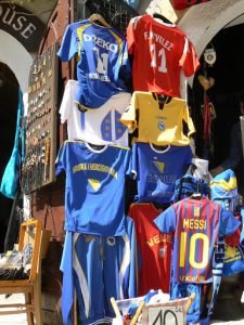 Bosnia-Herzegovina, Mostar City: souvenir shops