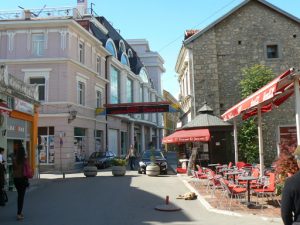 Bosnia-Herzegovina, Mostar City: central old town pedestrian street