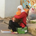 Bosnia-Herzegovina, Mostar City: many beggars are Roma (gypsy)
