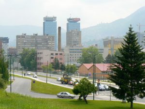 Bosnia-Herzegovina, Sarajevo City: a modern city has  arisen out of