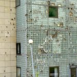 Bosnia-Herzegovina, Sarajevo City: remnants of the Yugoslav war