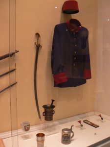 Bosnia-Herzegovina; Sarajevo: Inside the 1878-1918 Museum are artifacts of the