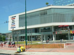 Bosnia-Herzegovina, Sarajevo City: shopping center