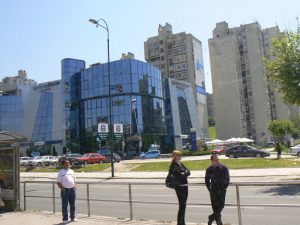 Bosnia-Herzegovina, Sarajevo City: modern buildings