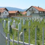 Local cemetery; many war victims