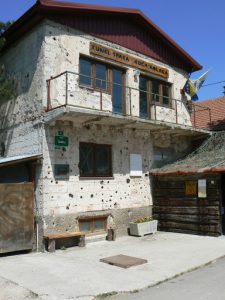 Bosnia-Herzegovina; Sarajevo: exterior of the Tunnel Museum