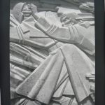 Bosnia-Herzegovina: Sarajevo War Museum exhibit of photos of communist heroic