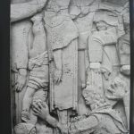 Bosnia-Herzegovina: Sarajevo War Museum exhibit of photos of communist heroic
