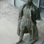 Bosnia-Herzegovina: Sarajevo War Museum; statue of Tito