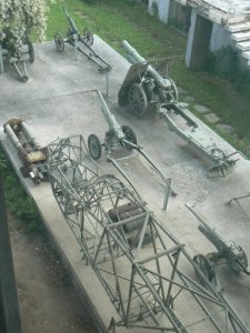 Bosnia-Herzegovina: Sarajevo War Museum artillery exhibit