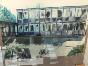 Bosnia-Herzegovina: Sarajevo War Museum damage from the war