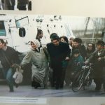 Bosnia-Herzegovina: Sarajevo War Museum exhibit of photos from the war;