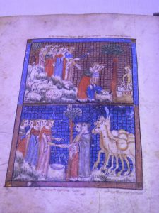 Bosnia-Herzegovina: National Museum; The Sarajevo Haggadah is an illuminated manuscript