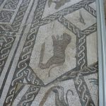 Bosnia-Herzegovina, Sarajevo City: interior of the National Museum; Roman mosaic