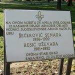 Bosnia-Herzegovina, Sarajevo City: in this riverside Atmejdan Park  on 26
