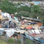 Serbia, Belgrade: on the outskirts of the city are squalid