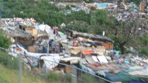 Serbia, Belgrade: on the outskirts of the city are squalid