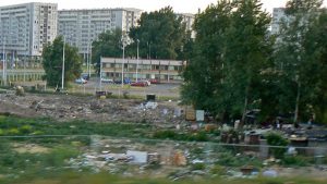 Serbia, Belgrade: on the outskirts of the city are squalid Roma