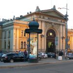 Serbia, Belgrade: exterior of the train station