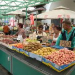 Serbia, Belgrade: food market
