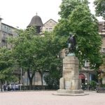 Serbia, Belgrade: many parks, many statues