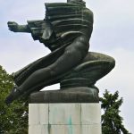 Serbia, Belgrade Fortress heroic statue