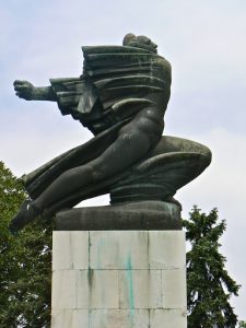 Serbia, Belgrade Fortress heroic statue