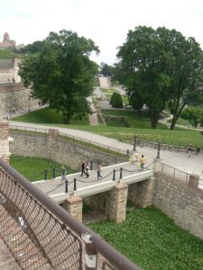 Serbia, Belgrade Fortress moat