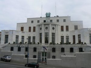 Serbia, Belgrade: church affiliated building