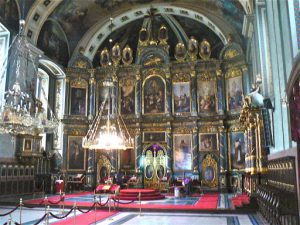Serbia, Belgrade: interior of Saborna Church (Orthodox Cathedral)