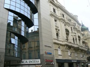 Serbia, Belgrade: old town old and new