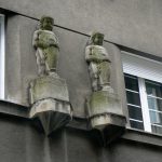 Serbia, Belgrade: old town art deco details