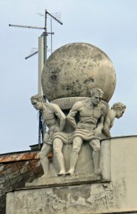 Serbia, Belgrade: old town art deco Yugoexport Building