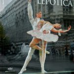 Serbia, Belgrade: Republic Plaza ballet poster