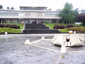 Serbia, Belgrade: the House of Flowers is the mausoleum of